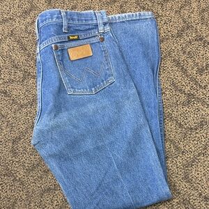 Wrangler Men's Relaxed Fit Denim Jeans
